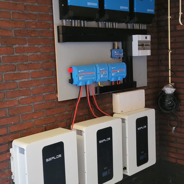 referentie thuisbatterij 15kWh nieuwbouw