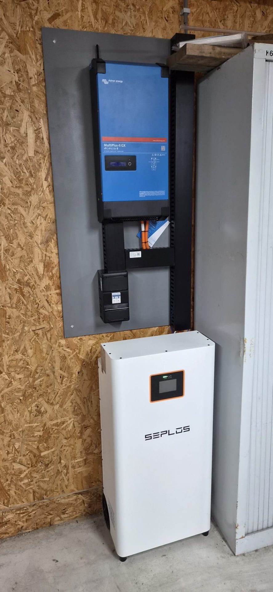Populaire combinatie | Thuisbatterij op basis van de 16kWh Seplos 314L-O batterij icm. Multiplus II GX - Afbeelding 2